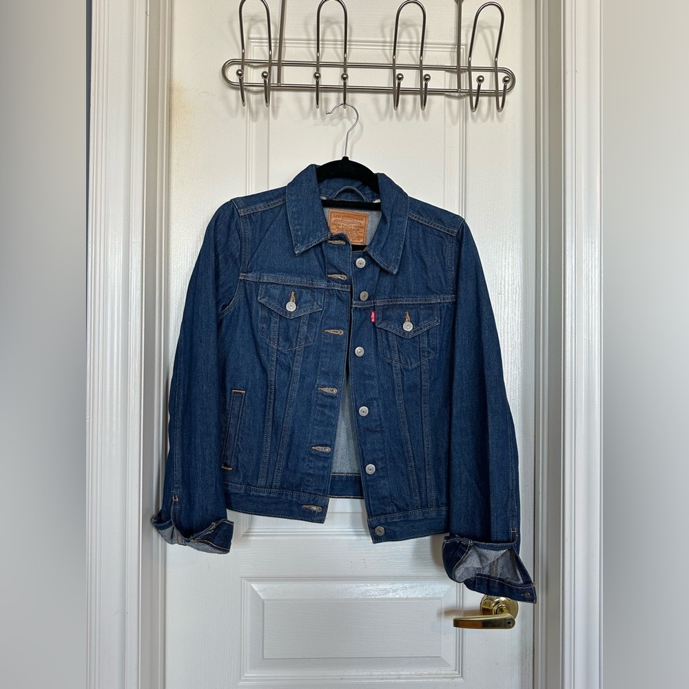 Levi’s Women’s Original Blue Denim Jean Jacket | Size: Medium - Picture 1 of 6